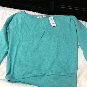 Teal light shirt